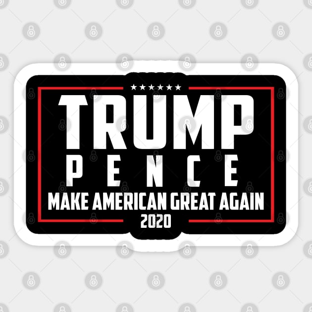 trump pence Sticker by Riyadkhandaker